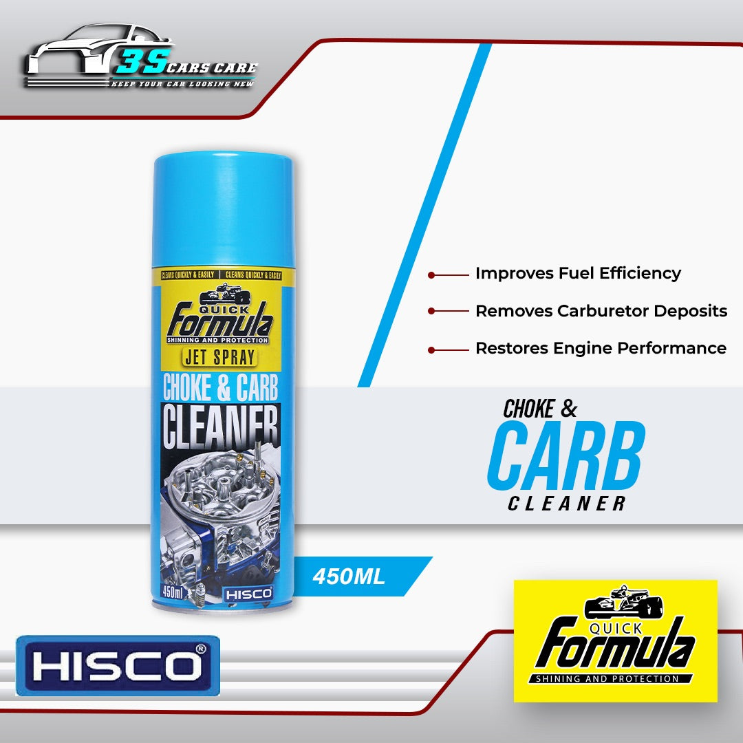 Formula Hisco Carburetor & Choke Cleaner - 450ml
