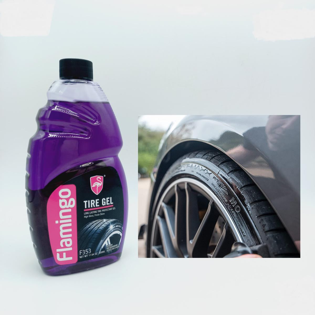 Flamingo Tire Gel Long Lasting Tire Protection Gel 500 ML