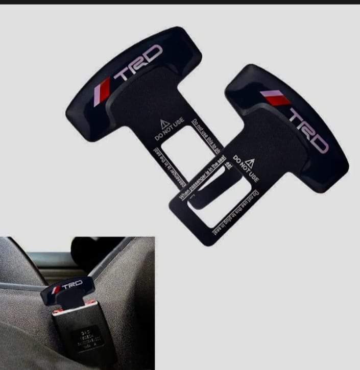 Seat belt clips alarm stopper