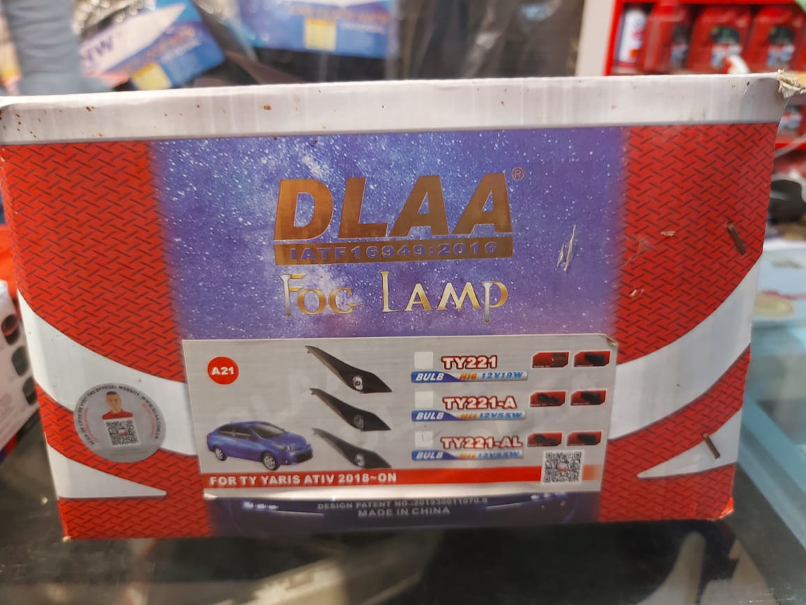 Toyota Yaris Fog Lamps DLAA
