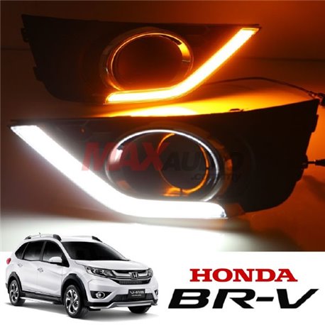 Honda BRV Fog Lamps DRL Covers Dual – Model 2018-2021