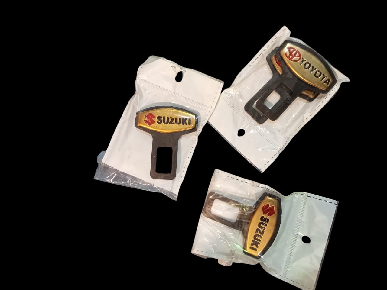 Seat belt clips alarm stopper