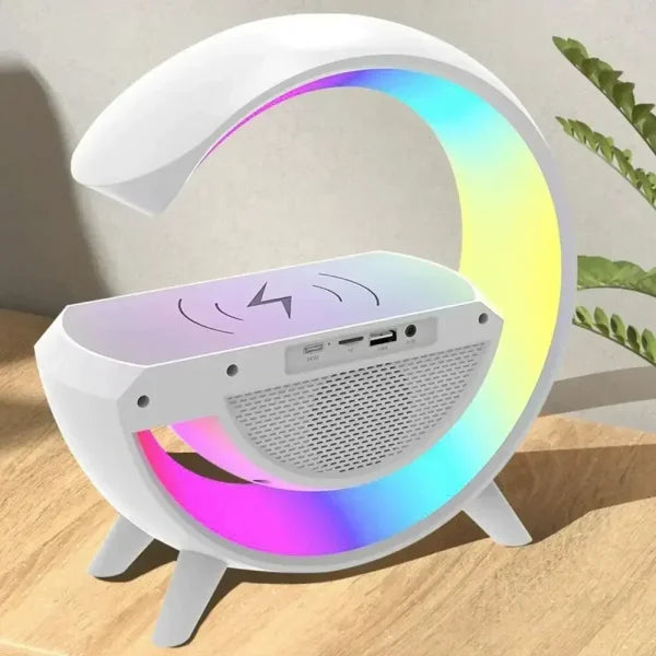 Led Wireless Charging Speaker