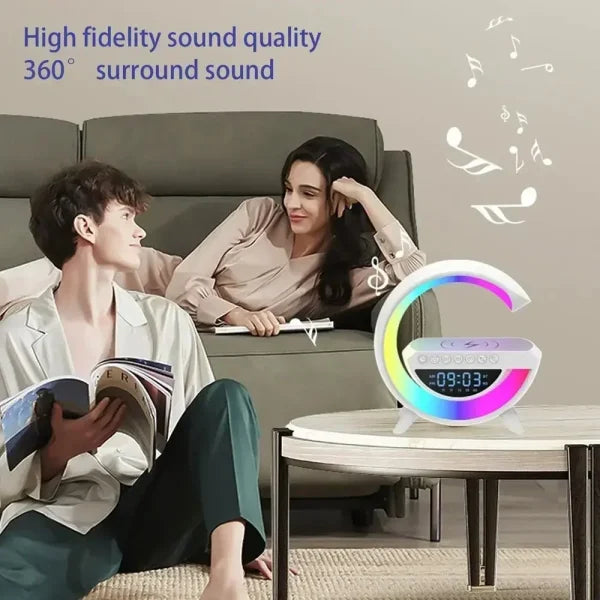 Led Wireless Charging Speaker