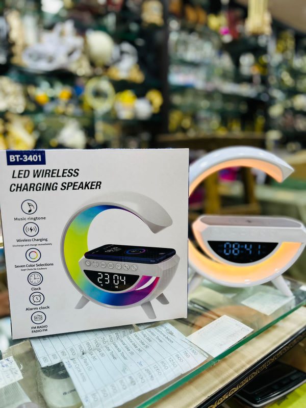 Led Wireless Charging Speaker
