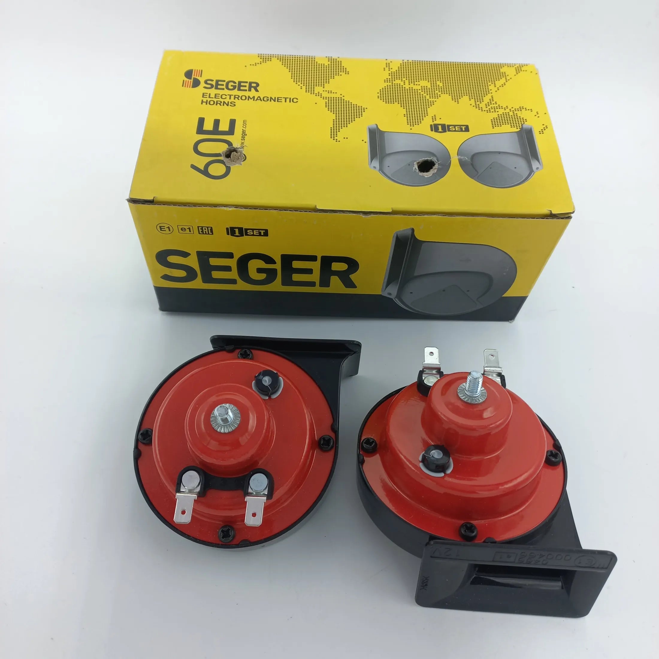 Original SEGER 60E Electromagnetic HORNS -Pair-